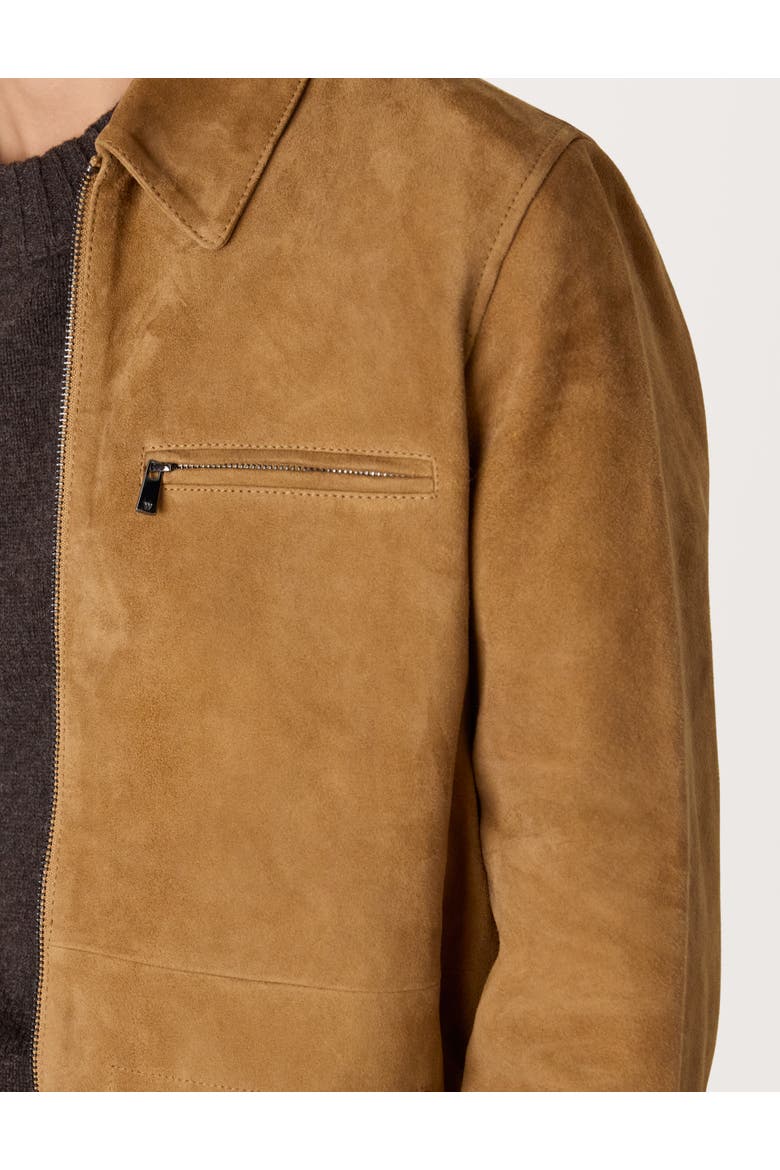 Kate Suede Jacket, Alternate, color, Tan