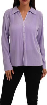 CYRUS Rib Button-Up Shirt
