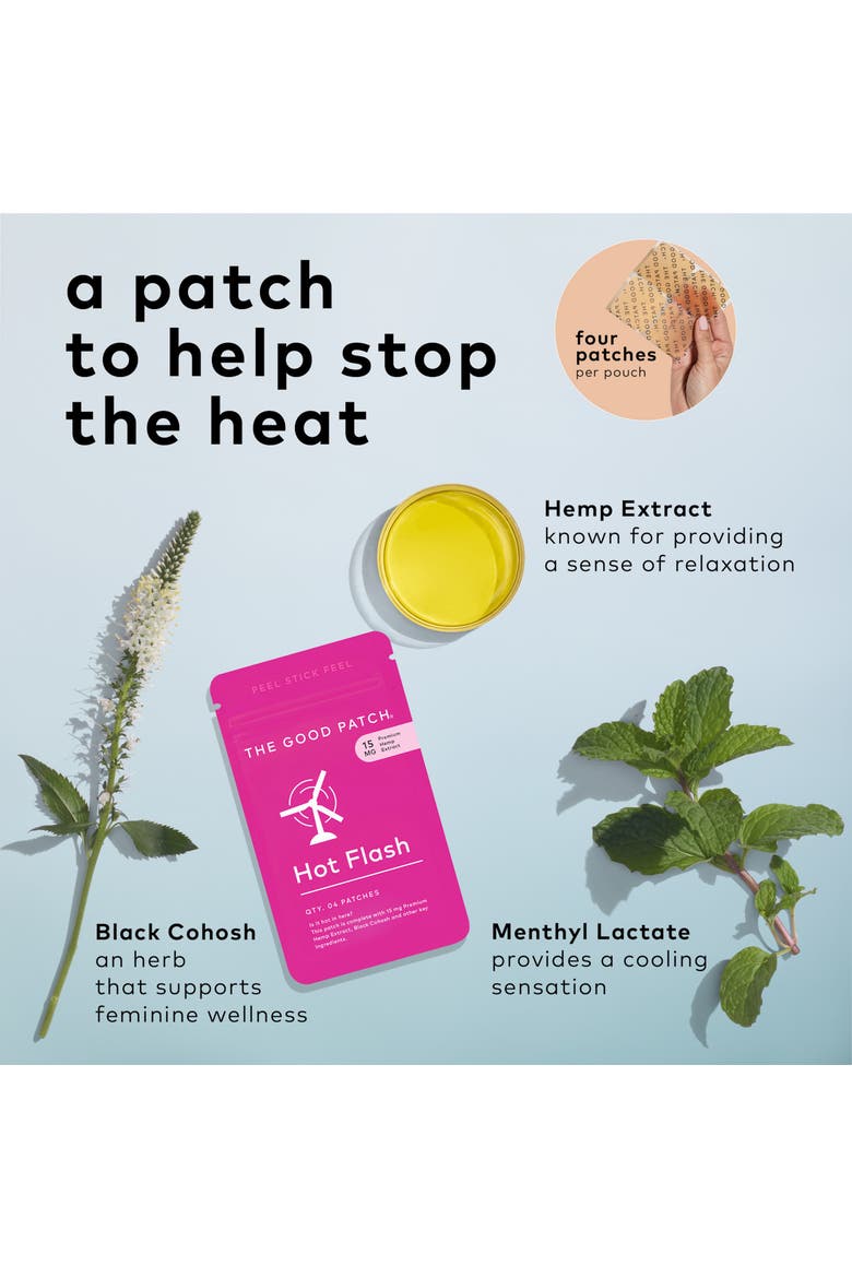 Hot Flash Wellness Patch, Alternate, color, None