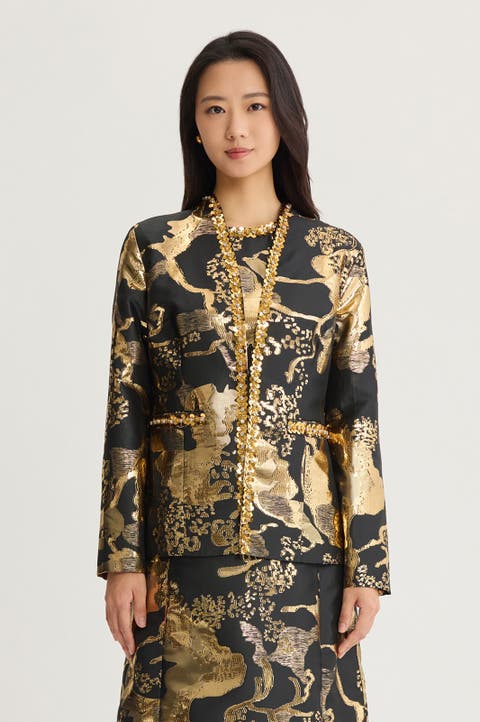 Sequin Woven Jacket
