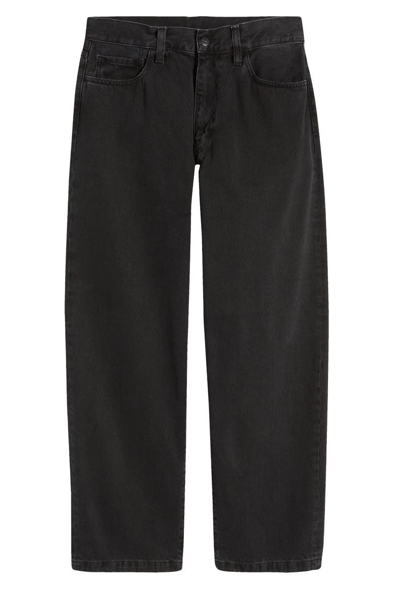 Landon Jeans, Alternate, color, BLACK STONE WASHED