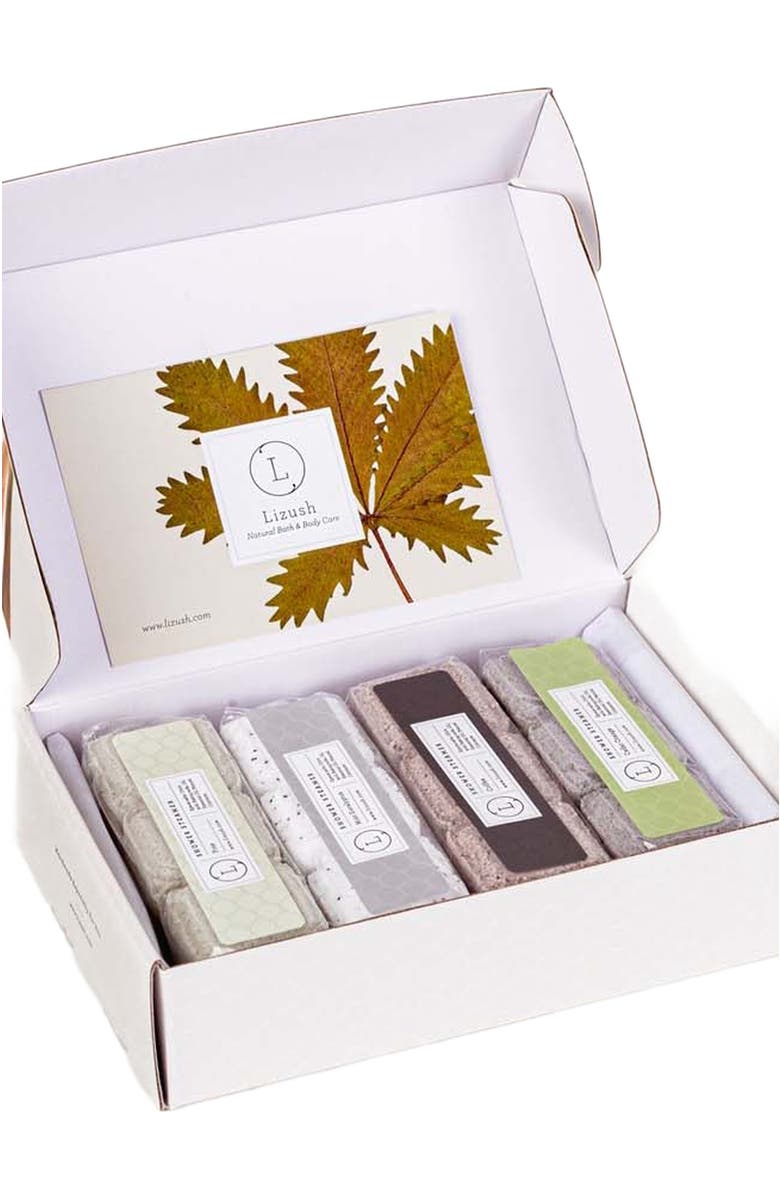 Lizush Earthy Shower Steamer Gift Box, Set of 12, Alternate, color, Earthy Tones