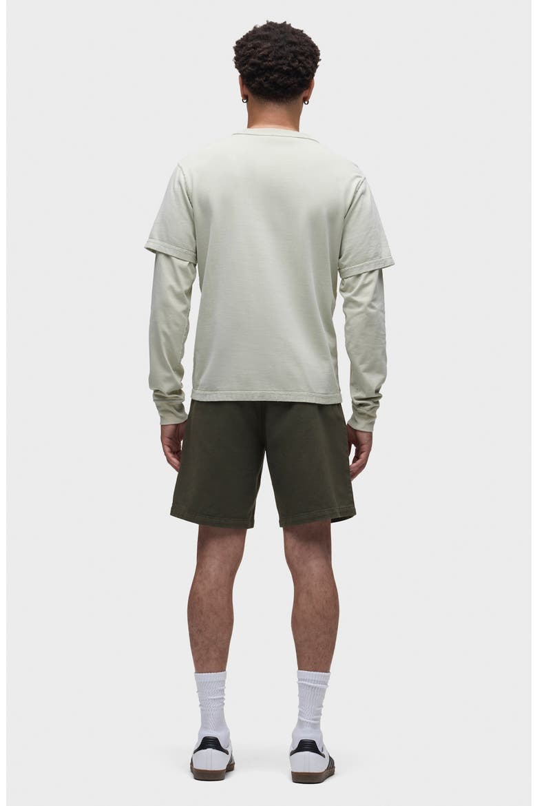 Venice Cotton Twill Chino Shorts, Alternate, color, CYPRESS GREEN