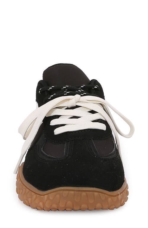 Berness Double Lace Sneaker In Black