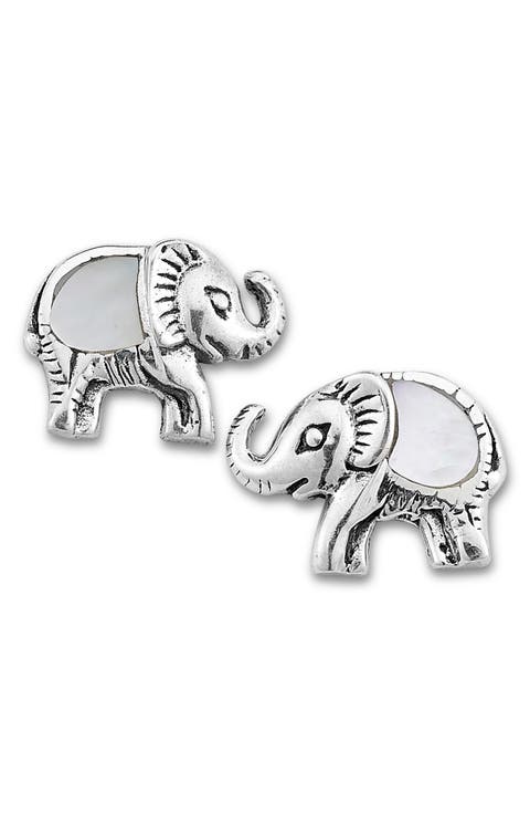 Elephant Stud Earrings