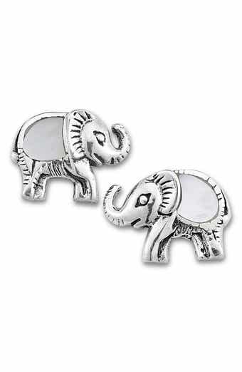 Elephant Stud Earrings