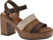 White Mountain Footwear Barrette Platform Sandal