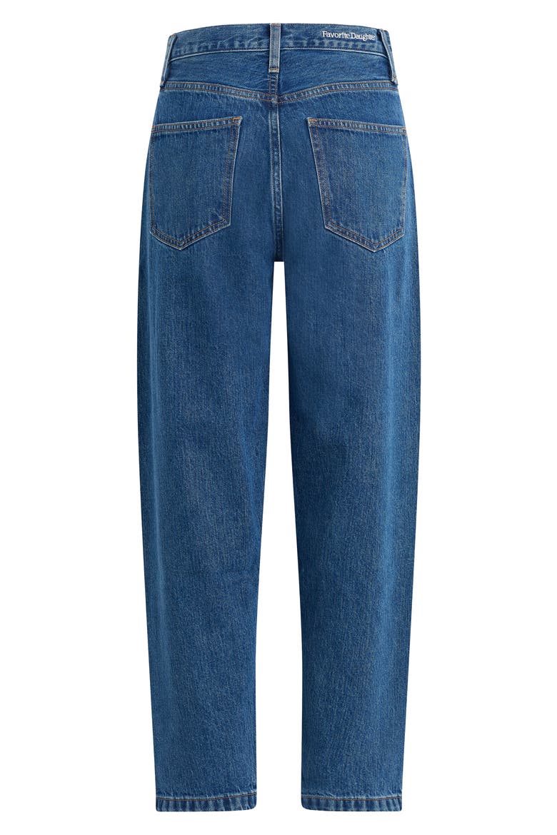 The Nikki Mid Rise Barrel Jeans, Alternate, color, LOS ANGELES