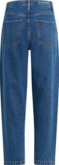 The Nikki Mid Rise Barrel Jeans