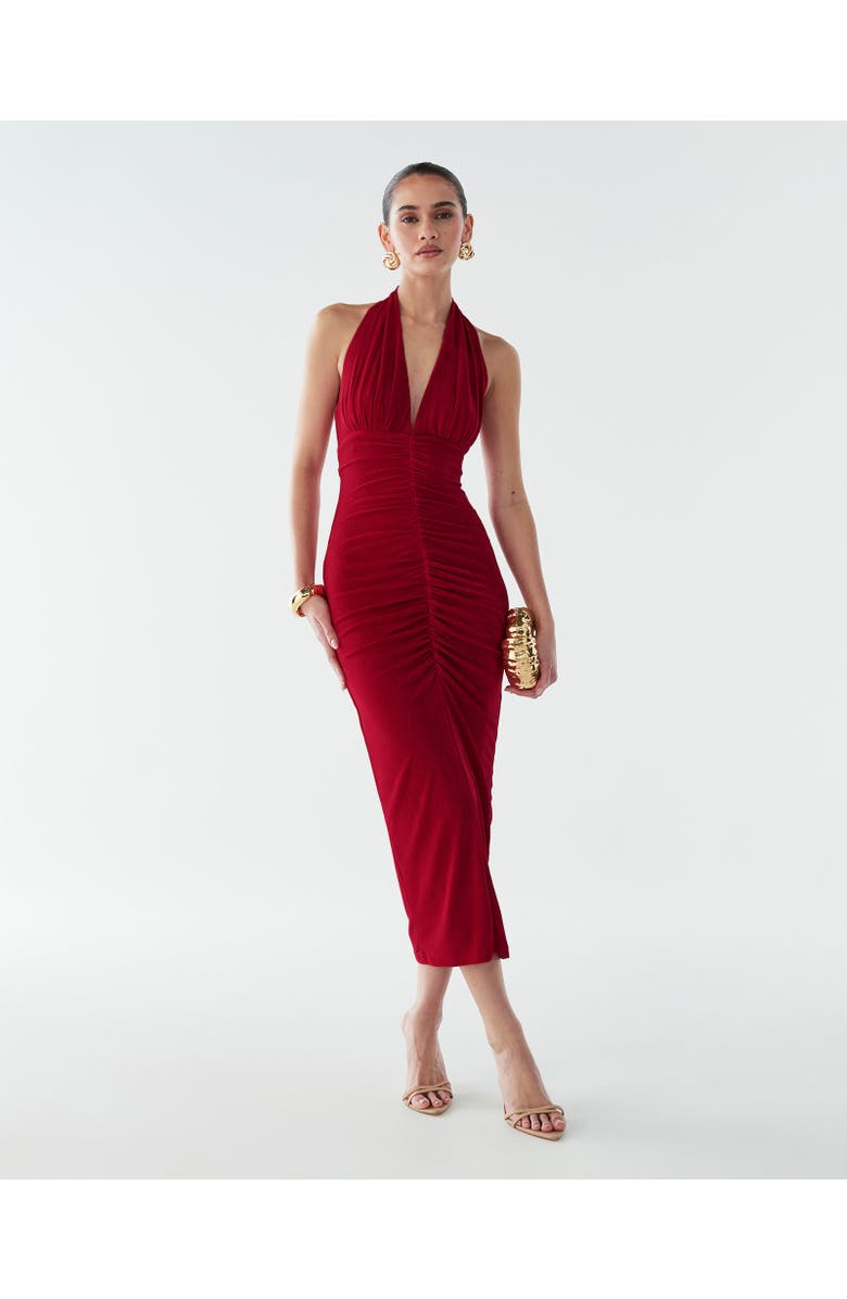 BWLDR Lizette Dress, Main, color, Red