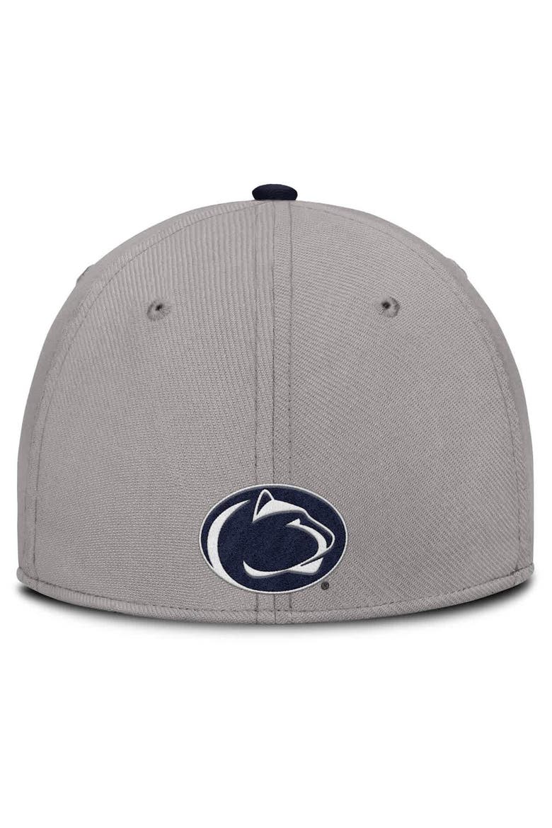 Men's Nike Gray Penn State Nittany Lions Rise Prep Performance Flex Hat, Alternate, color, Gray