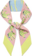 Centinelle Nodding Tigers Twilly Ribbon Scarf