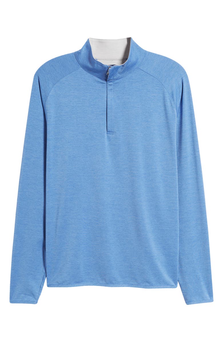 Peter Millar Crown Crafted Stealth Performance Quarter Zip Pullover, Alternate, color, 