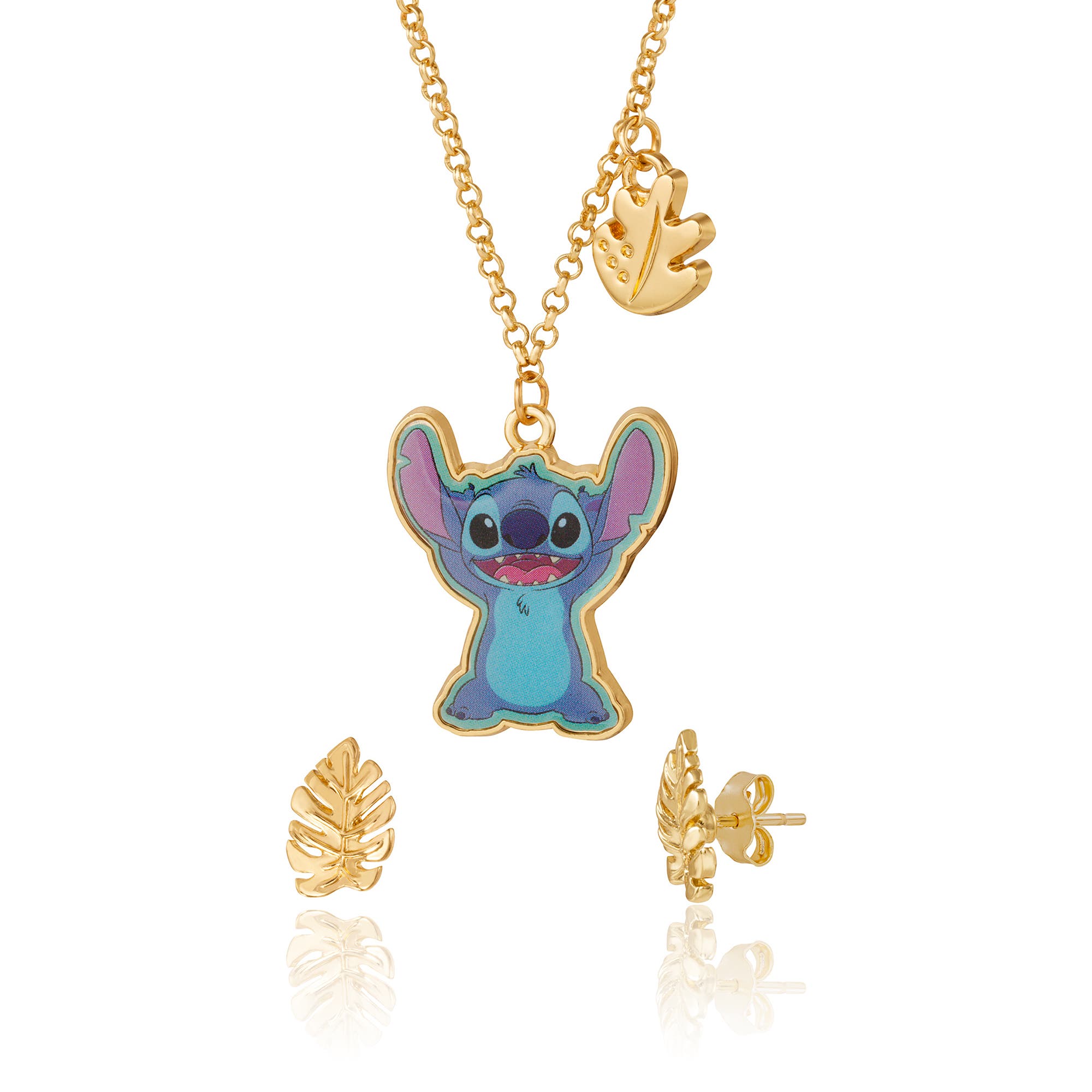 selected Blue, Metallic Gold