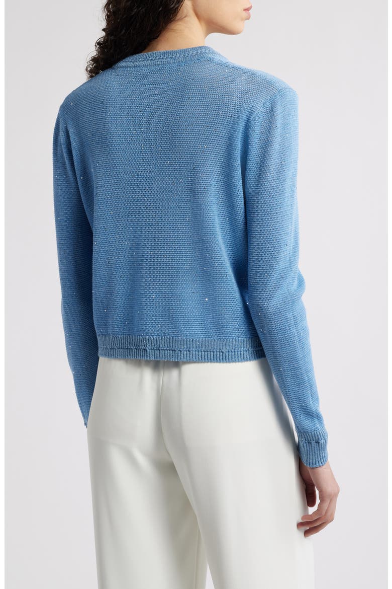 Sequin Cardigan, Alternate, color, LIGHT BLUE