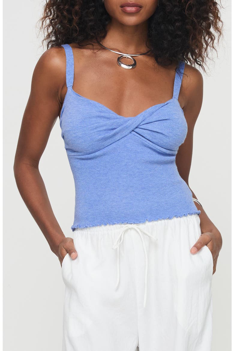 Dalma Twist Tank, Main, color, BLUE