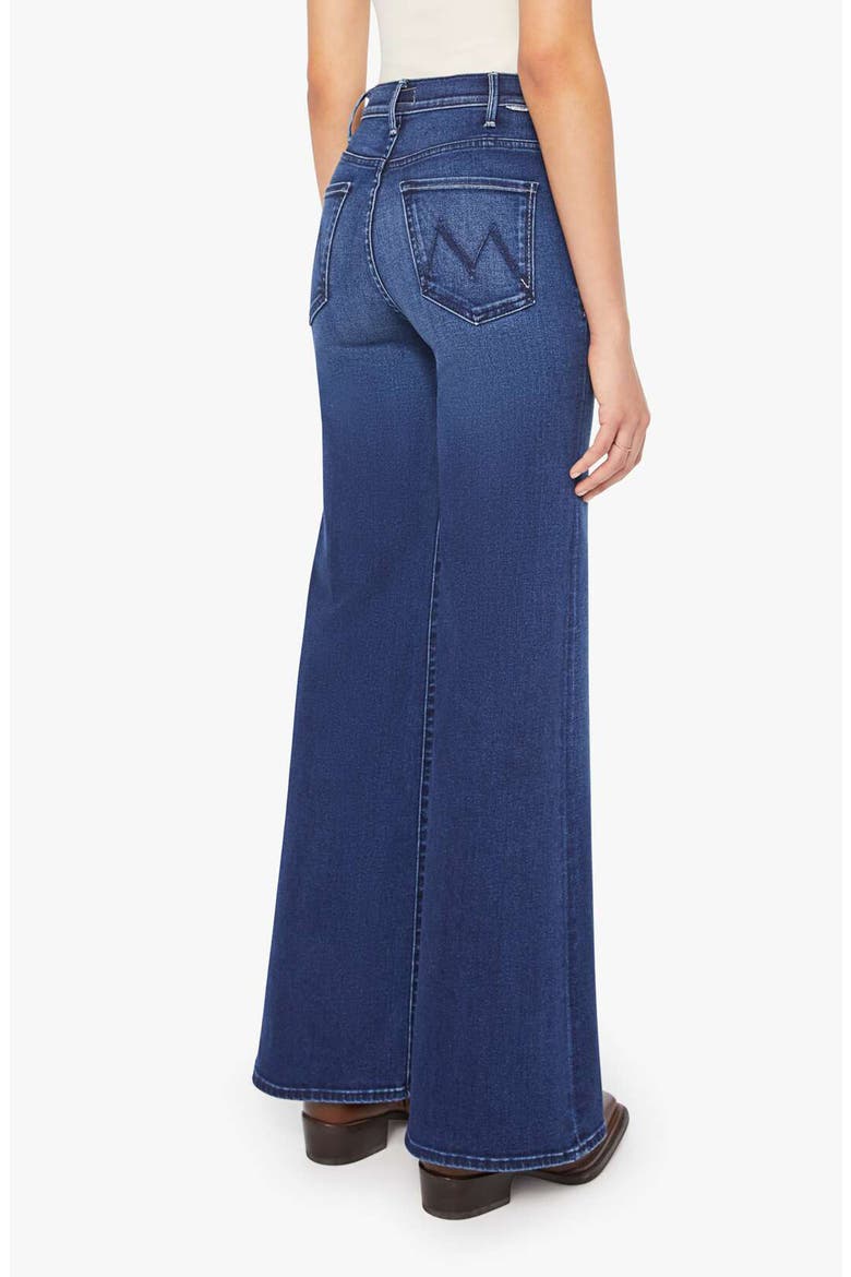 The Hustler Roller Sneak High Waist Wide Leg Jeans, Alternate, color, HOMECOMING HIGH