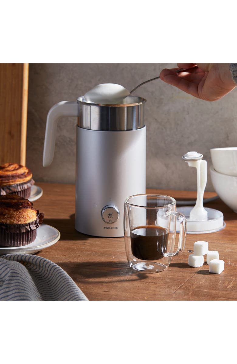 ZWILLING Enfinigy Milk Frother, Alternate, color, Silver