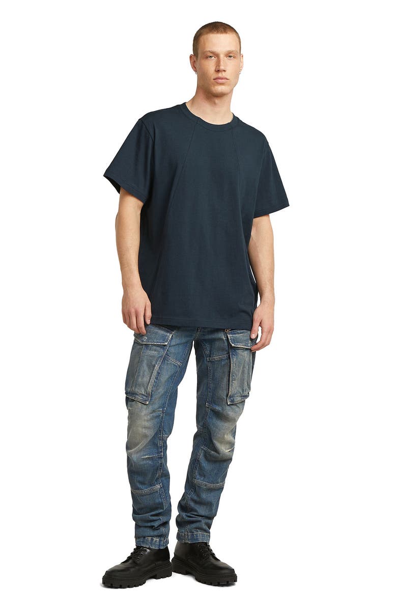 G-STAR Exposed Seam T-Shirt, Alternate, color, Dk Patriot Blue