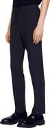 SANDRO Jersey trousers