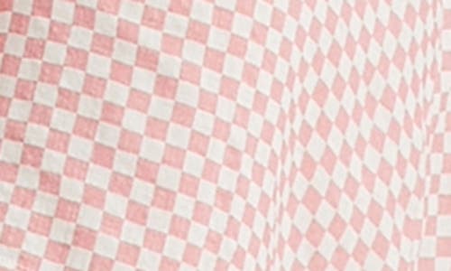 Shop Papinelle Anais Strappy Cotton Blend Nightgown In Strawberry Ice