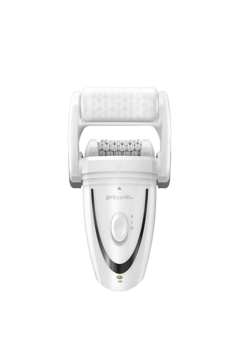 Girlbomb Rechargeable Epilator, Alternate, color, Black