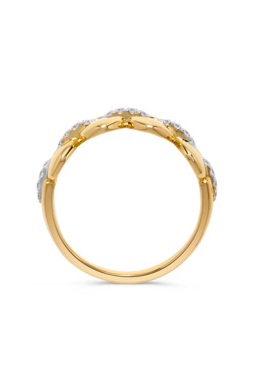 H.j. Namdar Diamond Round Link Ring