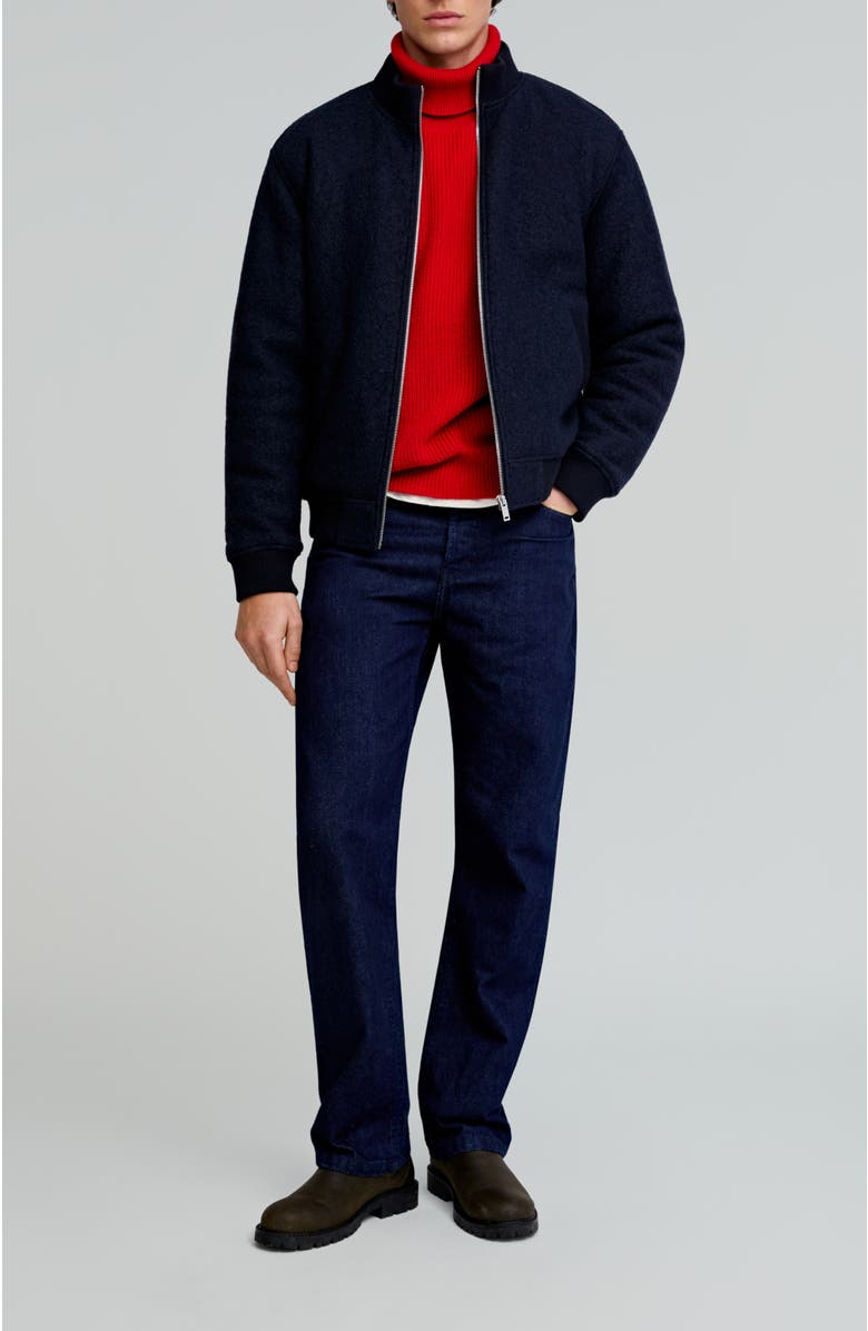 Scalpers Bowie Roll Neck Tricot, Alternate, color, Red