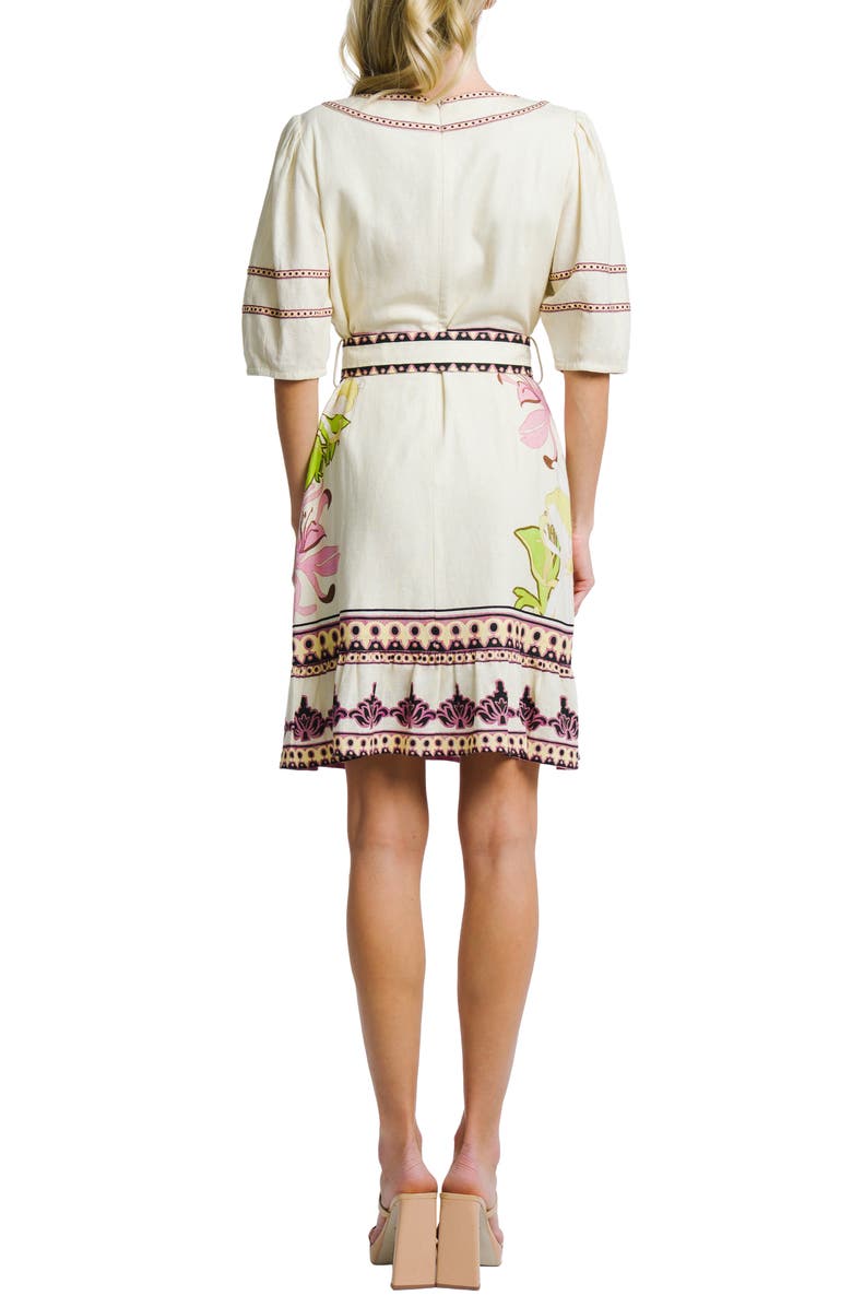 CIEBON Ivy Linen Blend Dress, Alternate, color, 