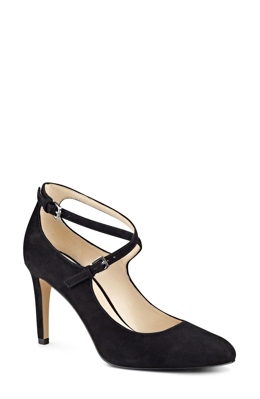 Nine West 'Hannley' Double Strap Pump, Main, color, 