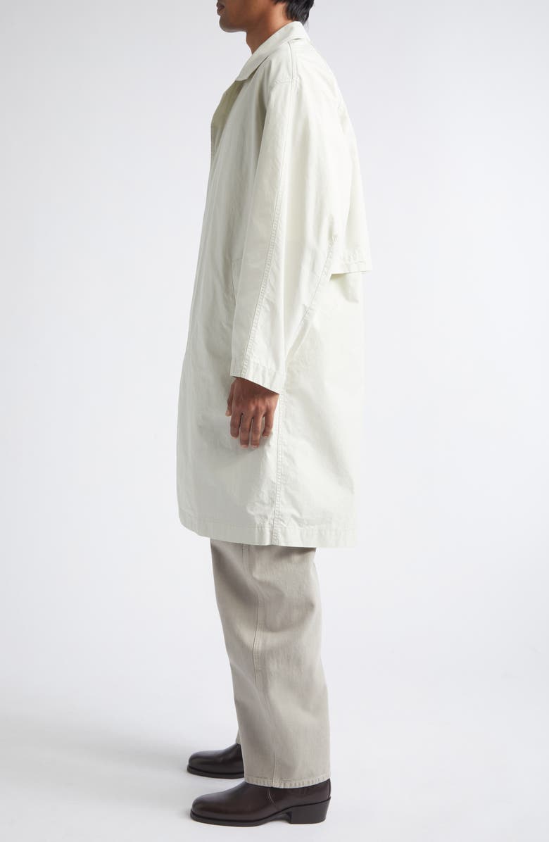 Lemaire Water Resistant Cotton Car Coat, Alternate, color, Soja
