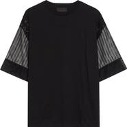 Simone Rocha Trapped Lace Patchwork T-Shirt