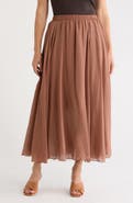 MAX STUDIO Gauze Skirt