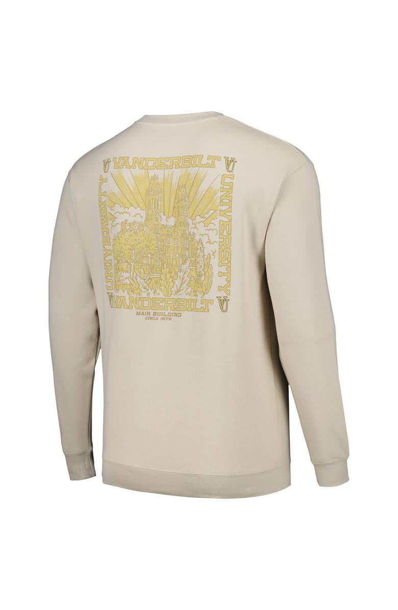 Uscape Apparel Men's Uscape Apparel Khaki Vanderbilt Commodores 150th Anniversary Coastal T-Shirt, Alternate, color, Khaki