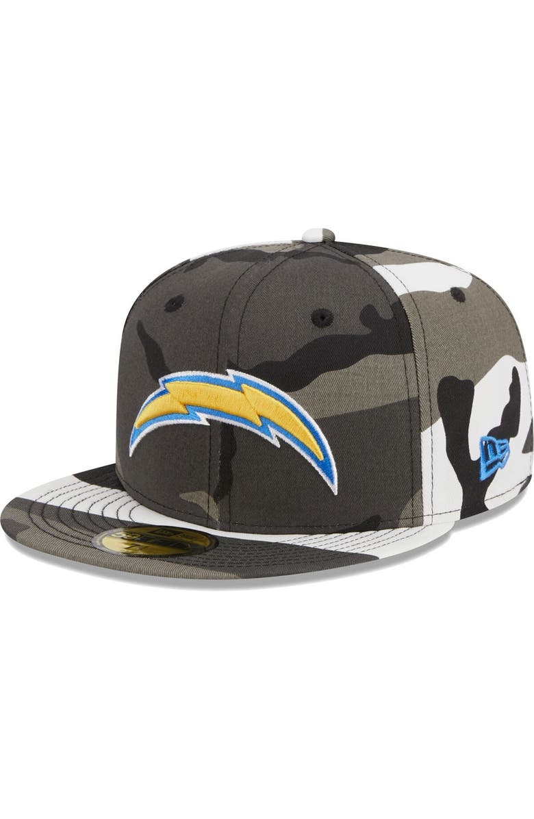 New Era Men's New Era Los Angeles Chargers Urban Camo 59FIFTY Fitted Hat, Alternate, color,