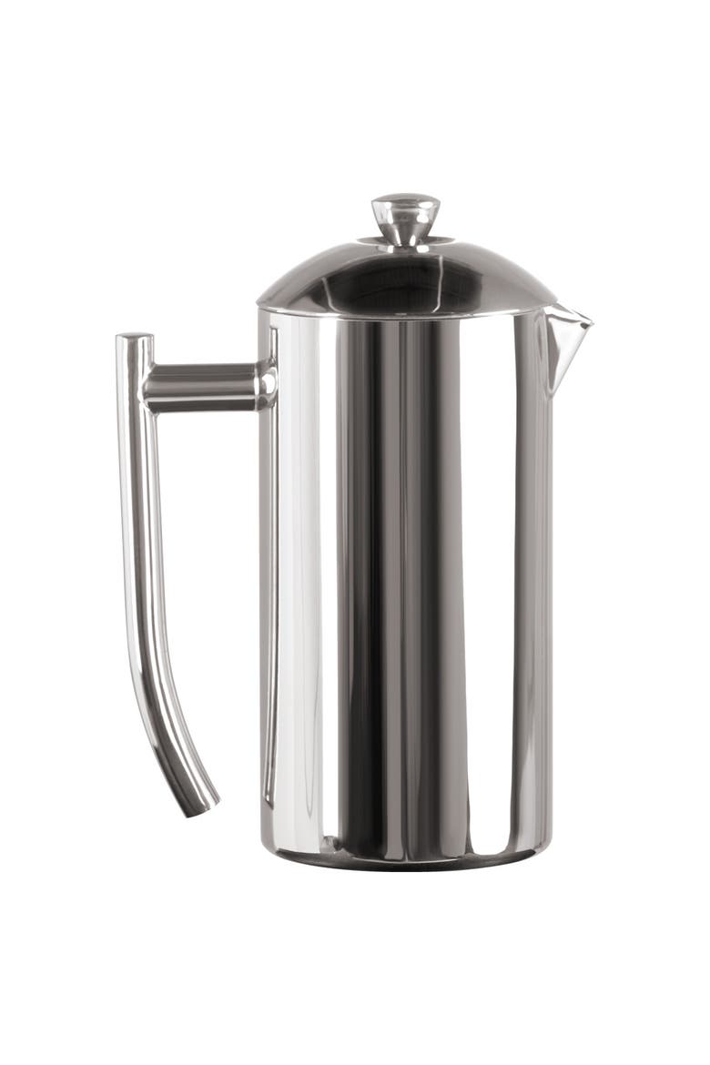 Polished 18/10 Stainless Steel French Press Coffee Maker, Main, color, 23 oz