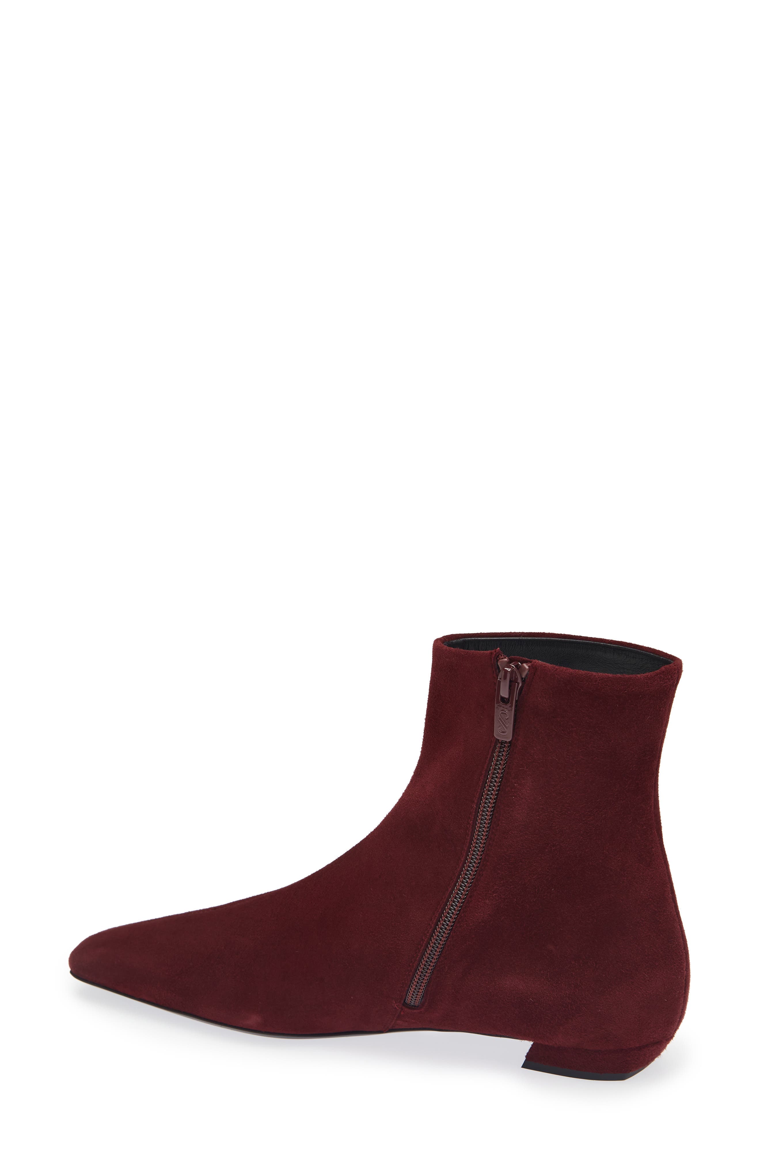 Trap Bootie, Alternate, color, MERLOT