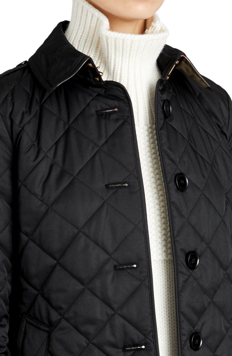 Burberry Frankby Quilted Jacket, Alternate, color, 