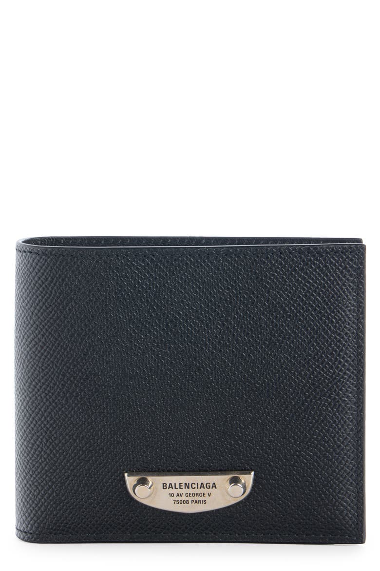 Le City Square Bifold Wallet, Main, color, 1000 BLACK