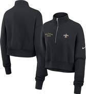 Nike Women's Nike Black New Orleans Saints Primetime Phoenix Half-Zip Sweatshirt