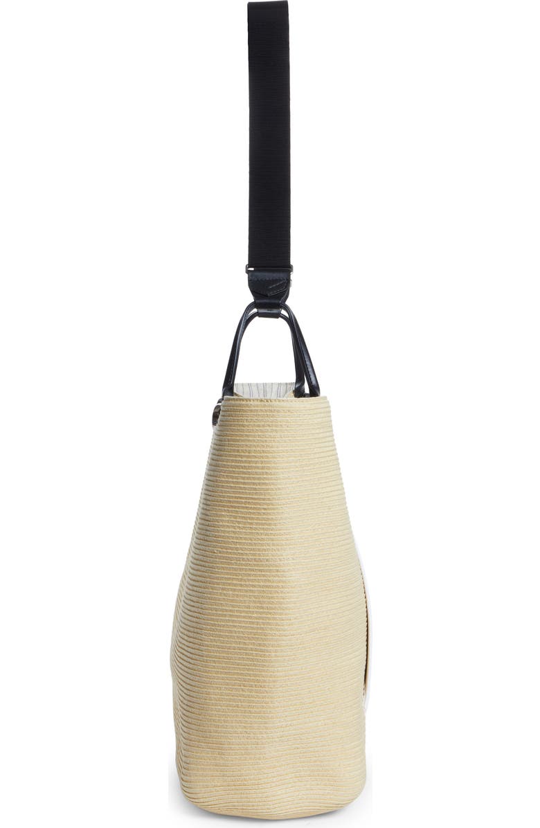 Maison Margiela Extra Large Woven Raffia Tote, Alternate, color,