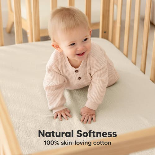 Keababies 2-pack Lyra Muslin Crib Sheets In Multi