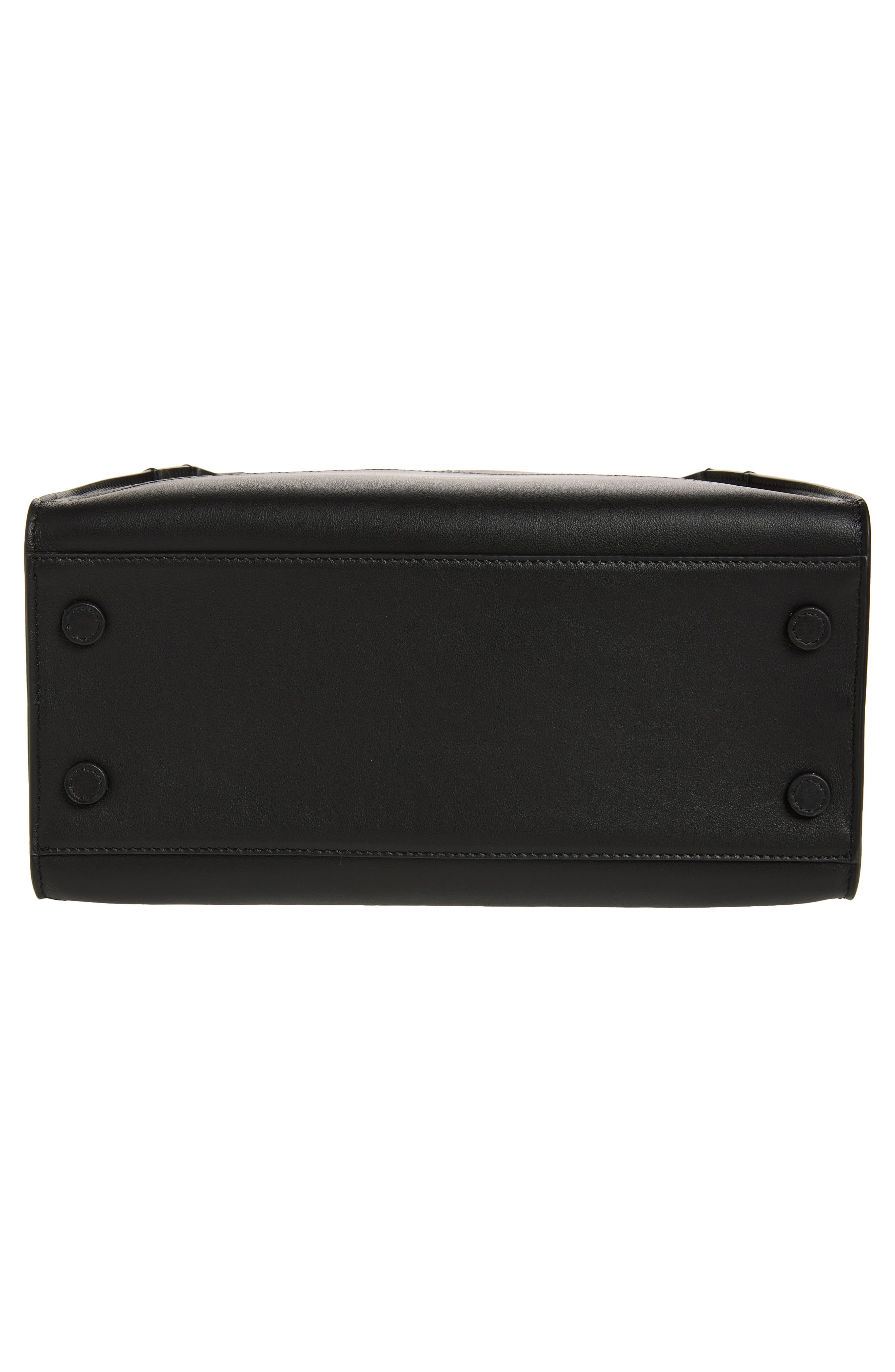 Victoria Beckham The Plié Top Handle Bag, Alternate, color, Black