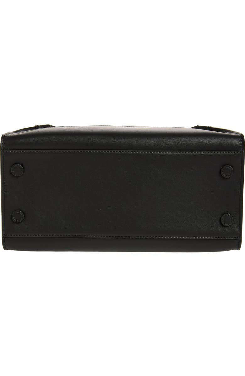 Victoria Beckham The Plié Top Handle Bag, Alternate, color, Black