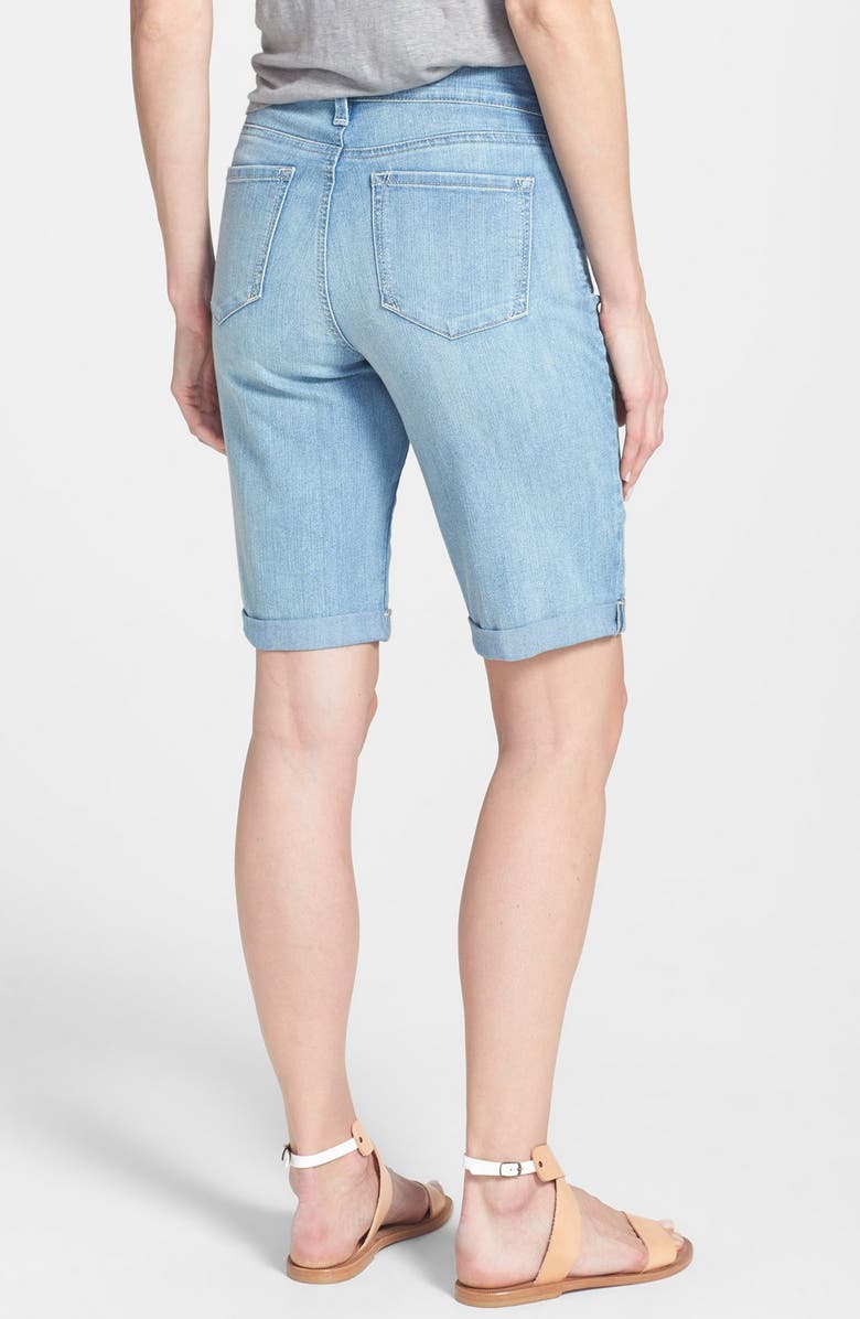 NYDJ 'Briella' Stretch Roll Cuff Denim Shorts, Alternate, color, 