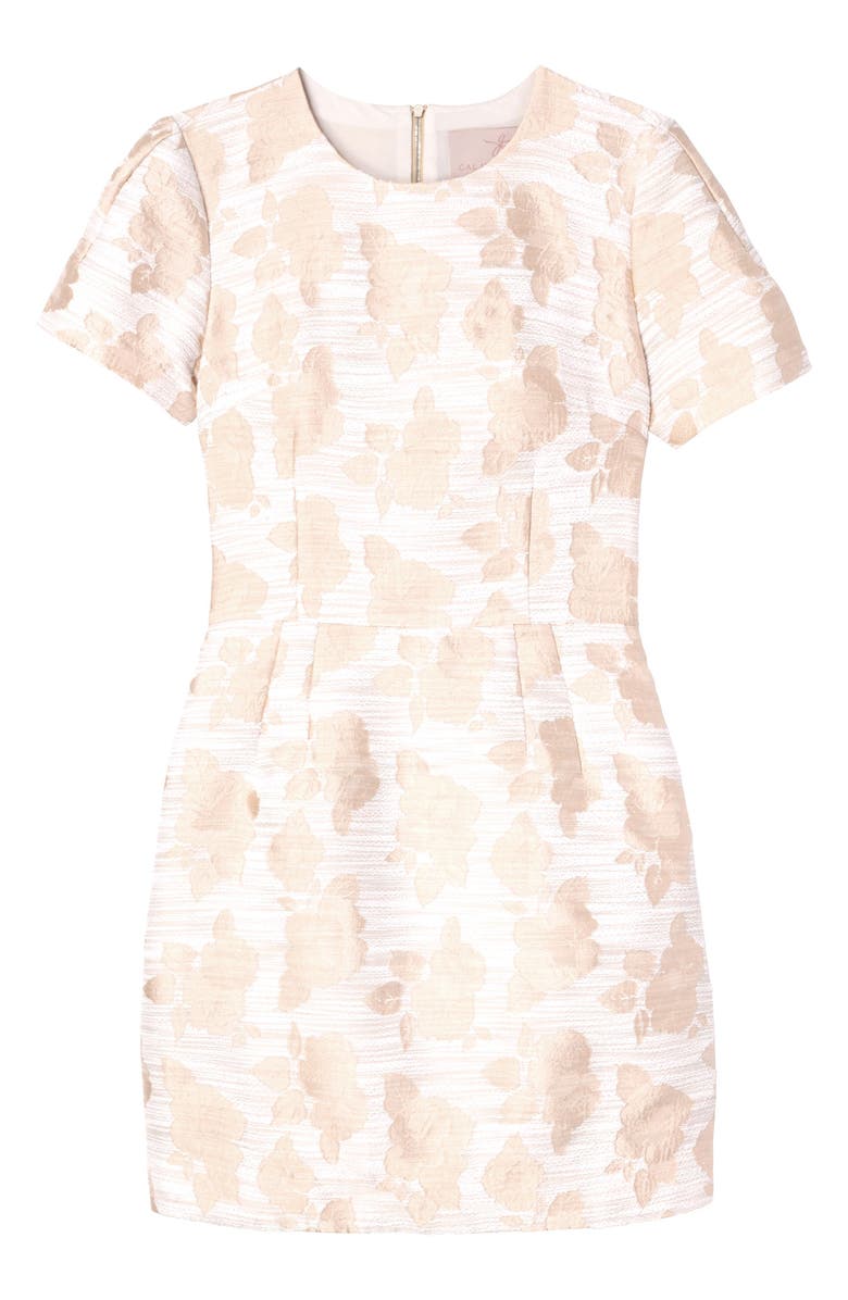 Gal Meets Glam Collection May Tweed Sheath Dress, Alternate, color, 