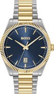 BOSS Cheswick Two-Tone Bracelet Watch, 40mm