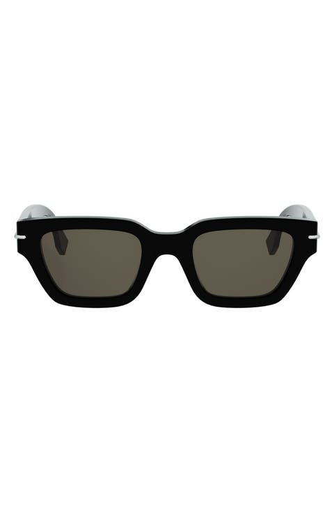 Selleria 50mm Rectangular Sunglasses