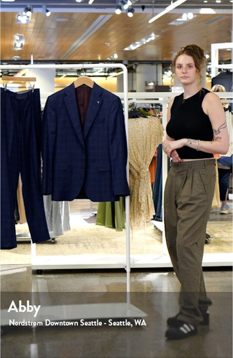 Esprit Soft Constructed Deco Plaid Wool Suit, sales video thumbnail