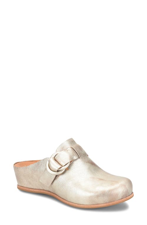 Kork-ease ® Kori Platform Wedge Mule In Gold